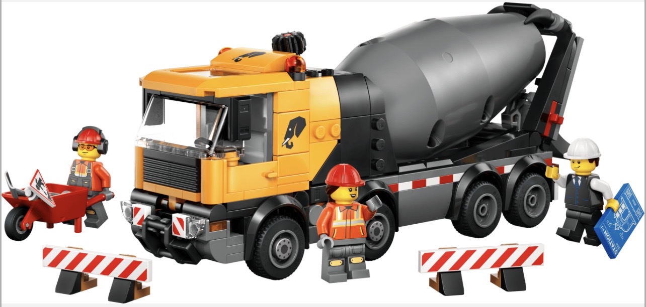 LEGO® Cement Mixer set (60478)