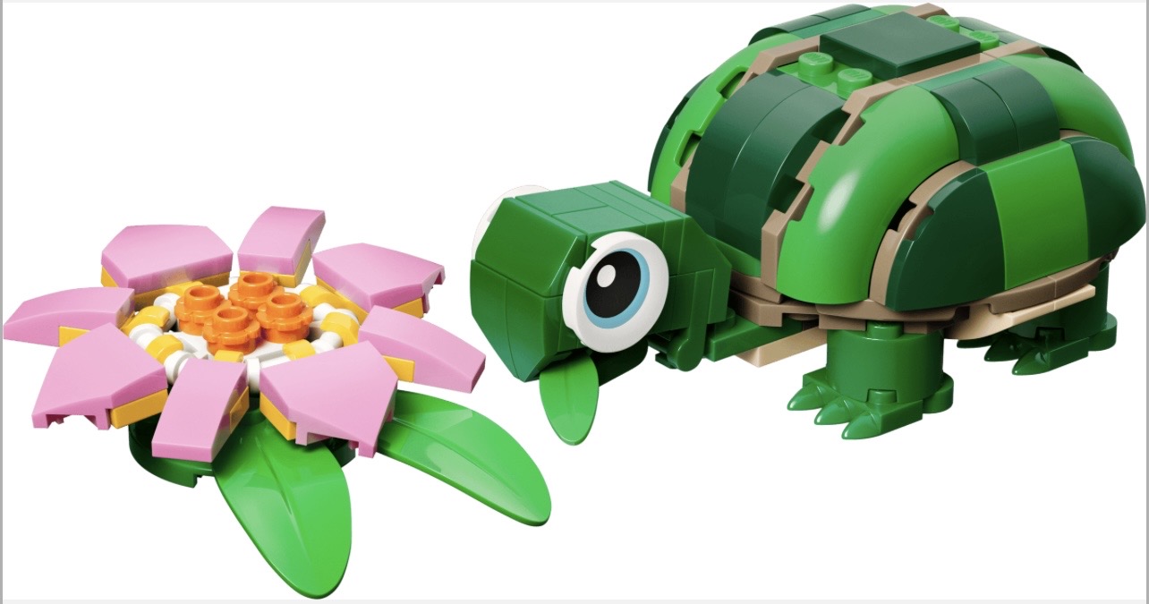 LEGO® Turtle & Water Lily set (31377)